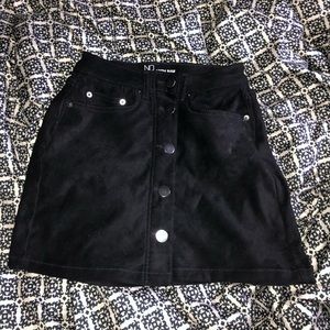 Black Mini Skirt
